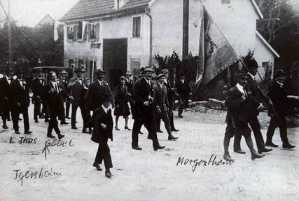 Umzug in Stuppach 1926