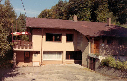 Neugebautes Schützenhaus 1981