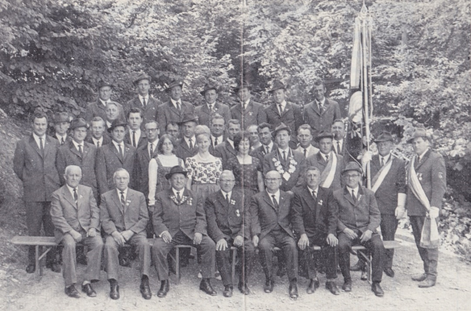 Gruppenfoto im Jahr 1966